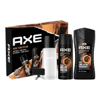 Axe kazetta 4 db - Dark Temptation (tusfürdő 250ml+dezodor 150ml+VPH 100ml+állvány) *