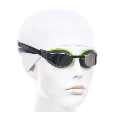 úszószemüveg mad wave x-look mirror racing goggles zöld