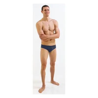 Férfi úszónadrág finis brief solid navy