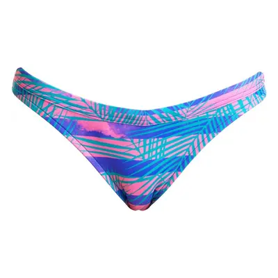 Fürdőruha alsó funkita pastel palm hipster brief