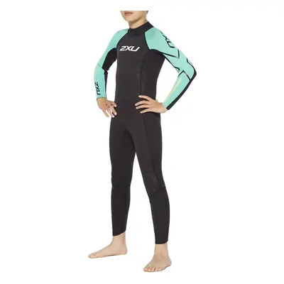 Junior neoprén úszódressz 2xu propel:youth wetsuit black/oasis s