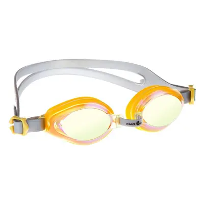 Gyermek úszószemüveg mad wave aqua rainbow goggles junior sárga