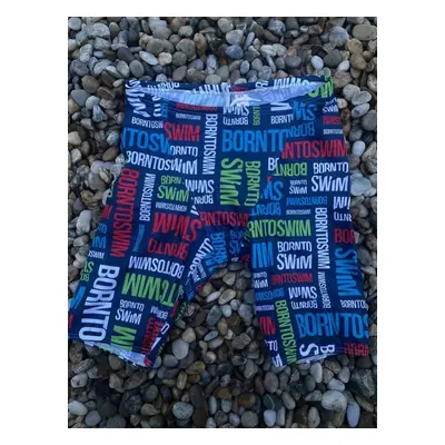 Borntoswim logo jammer navy xxl - uk40