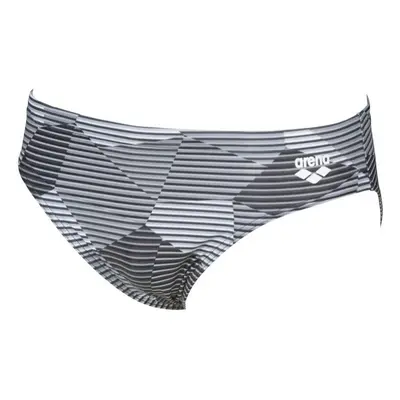 Férfi úszónadrág arena striped geo brief black/multi