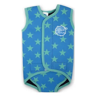 Gyermek neoprén splash about baby wrap blue star s