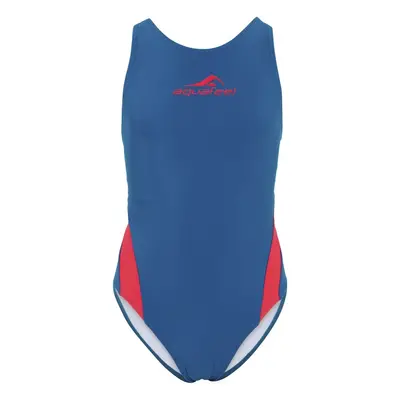 Aquafeel racerback girls blue/red 164cm