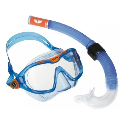 Aqualung sport combo mix xb + snorkel junior set kék