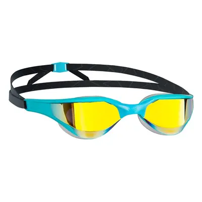 úszószemüveg mad wave razor rainbow goggles türkiz