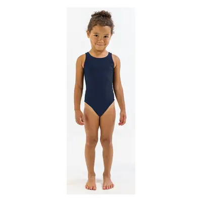 Lányka fürdőruha finis youth bladeback solid navy