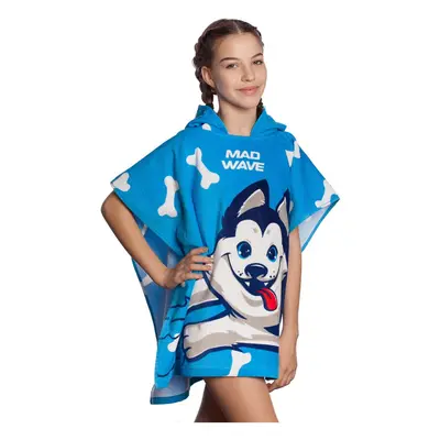 Poncsó mad wave husky poncho kék