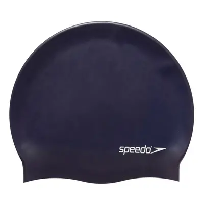 úszósapka speedo plain flat silicon cap kék