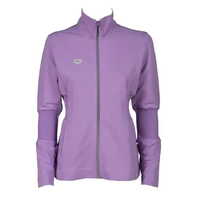 Női melegítő felső arena w f/z jacket rib insert lilac s