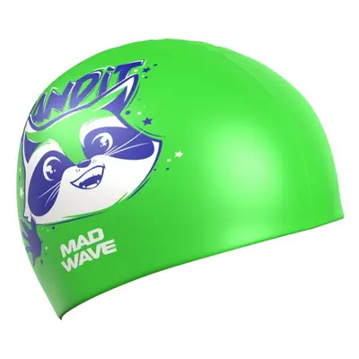 Mad wave bandit swim cap junior zöld