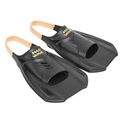 Uszony mad wave open heel training fin black