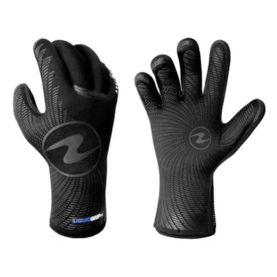 Neoprén kesztyű aqualung dry gloves liquid seams 3mm black m