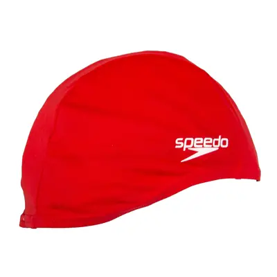 úszósapka speedo polyester cap sötétvörös