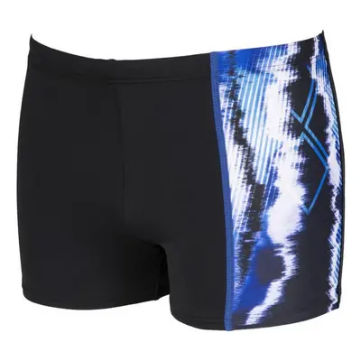 Férfi úszónadrág arena infinite stripe short black/neon blue/multi