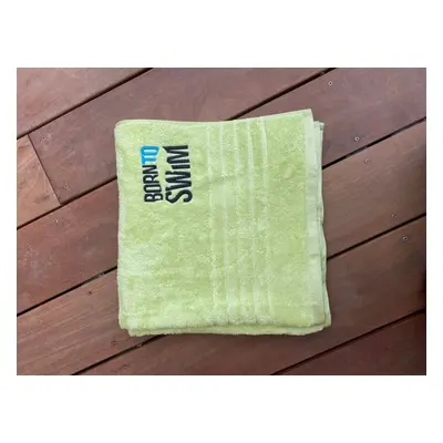 Törülköző borntoswim cotton towel 50x100cm zöld