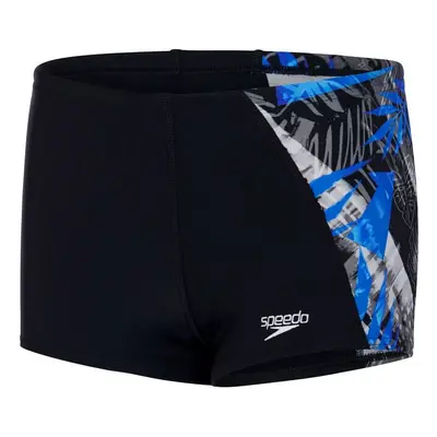 Speedo digital panel aquashort boy black/pool/chroma blue/white 3xs