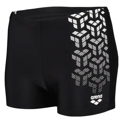 Arena boys kikko v swim short graphic black/white 128cm