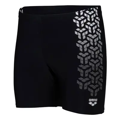 Arena kikko v swim mid jammer graphic black/white xl - uk38