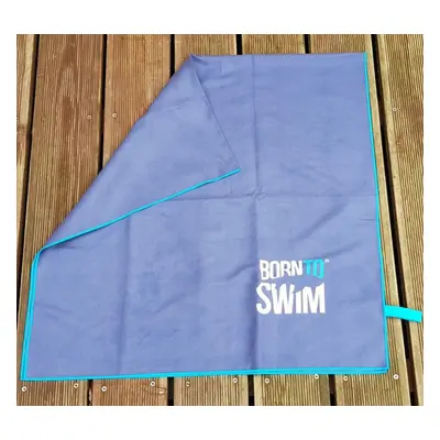 Mikroszálas törölköző borntoswim towel kék