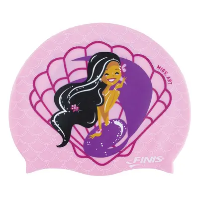 Finis mermaid silicone cap seashell rózsaszín