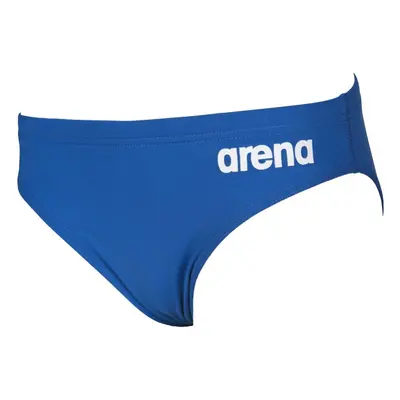 Arena solid brief junior blue