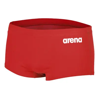 Arena team swim low waist short solid red/white s - uk32