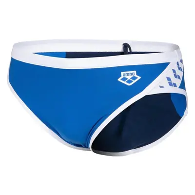 Arena icons swim brief solid royal/white xl - uk38