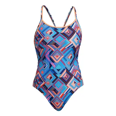 Funkita boxed up diamond back one piece xs - uk30