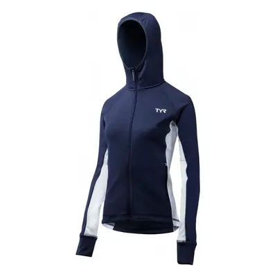 Női melegítő felső tyr female victory warm-up jacket navy/white xl