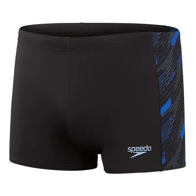 Speedo hyperboom panel aquashort black/curious blue/true cobalt m