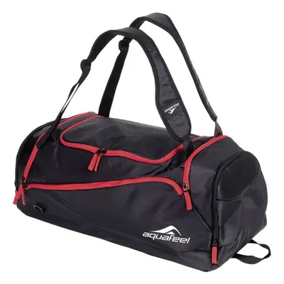 Duffle bag aquafeel bag fekete/piros