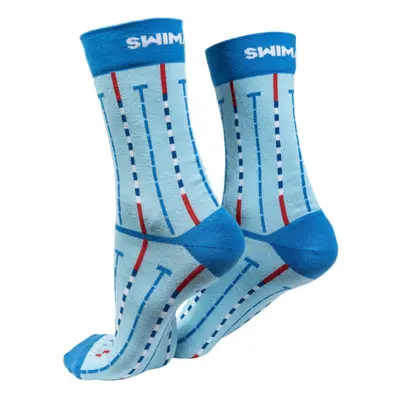 Swimaholic socks swimming lane