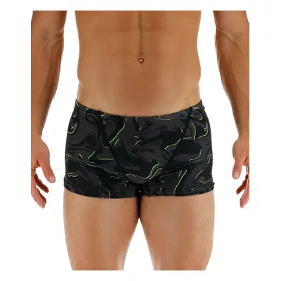 Tyr galaxy square leg boxer black/lime xxs - uk28