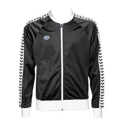 Férfi dzseki arena m relax iv team jacket black/white m