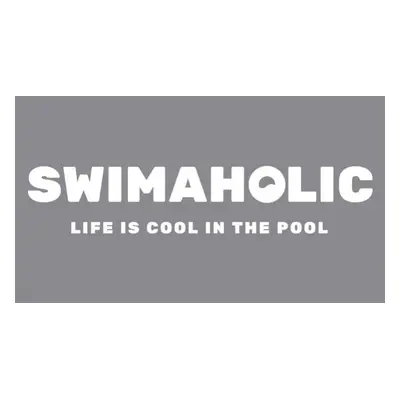 Törülköző swimaholic big logo microfibre towel szürke