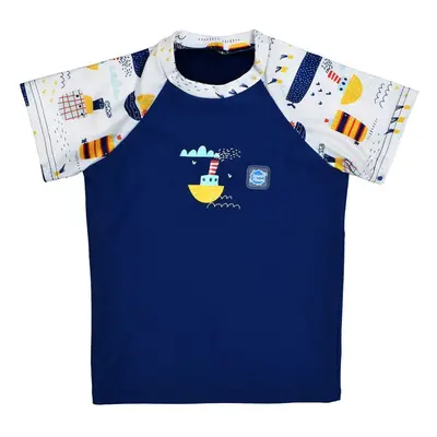 Splash about short sleeve rash top tug boats