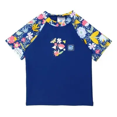 Uv strandpóló splash about short sleeve rash top garden delight