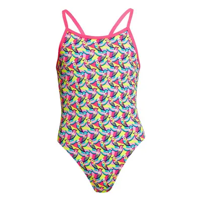 Lányka fürdőruha funkita bye birdie single strap one piece girls