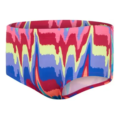 Speedo rainbow wave 17cm club training allover brief magenta/fluro