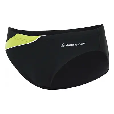 Férfi úszónadrág aqua sphere eliott repreve slip black/bright