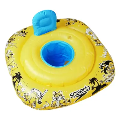 Speedo character swim seat bright yellow/black/azure blue