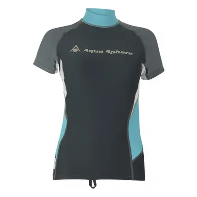 Női póló aqua sphere amy rash guard dark grey/grey xs