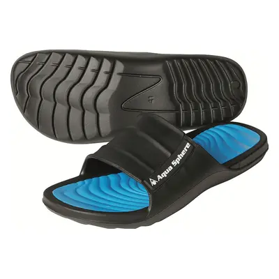 Papucs aqua sphere wave black/royal blue