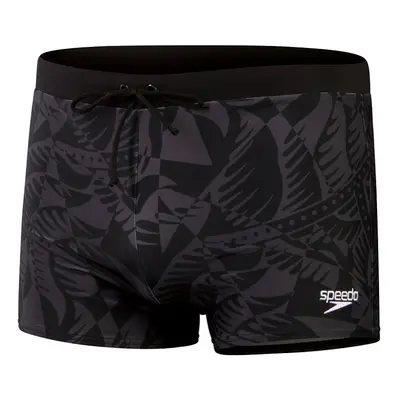 Speedo valmilton aquashort black/oxid grey xxl - uk40