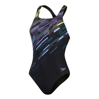 Speedo digital printed medalist black xl - uk38