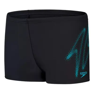 Speedo hyper boom placement aquashort boy black/bolt 152cm