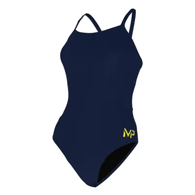 Női fürdőruha michael phelps solid mid back navy